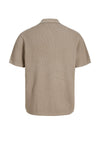Jack & Jones Boys Short Sleeve Knit Polo, Beige