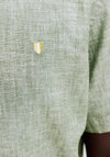 Jack & Jones Summer Linen Blend Shirt, Green