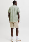 Jack & Jones Summer Linen Blend Shirt, Green