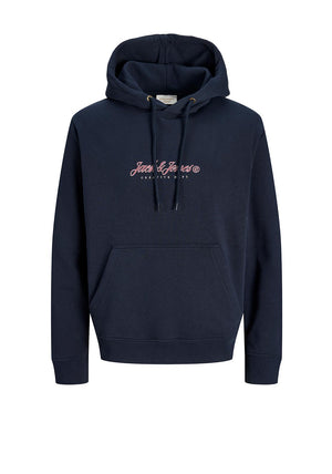 Jack & Jones Montauk Front Print Hoodie, Navy