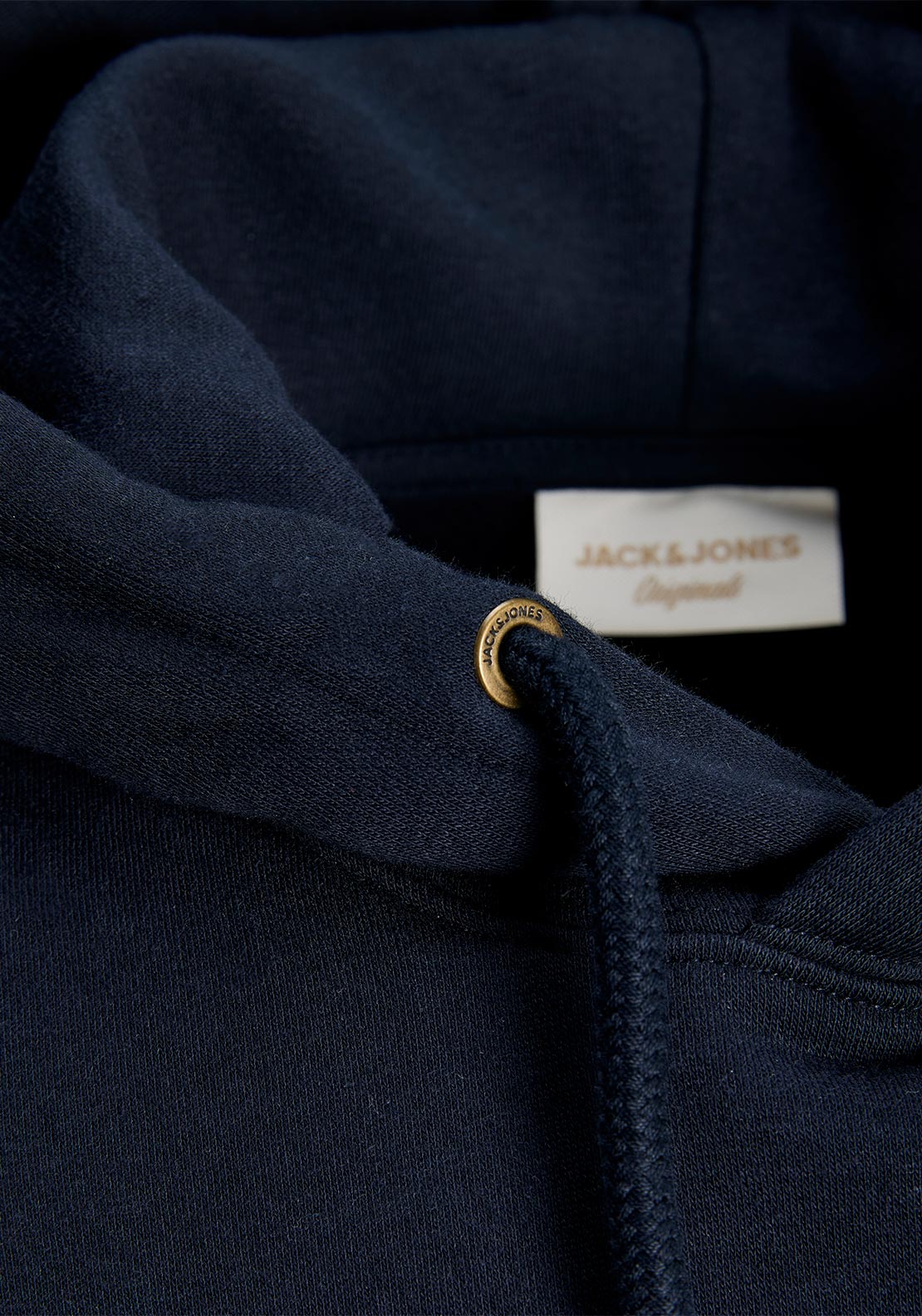 Jack & Jones Montauk Front Print Hoodie, Navy