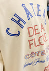 Jack & Jones Menton Typo Crew Neck Sweatshirt, Off White