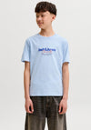 Jack & Jones Boy Cassis Short Sleeve Tee, Blue