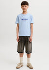 Jack & Jones Boy Cassis Short Sleeve Tee, Blue