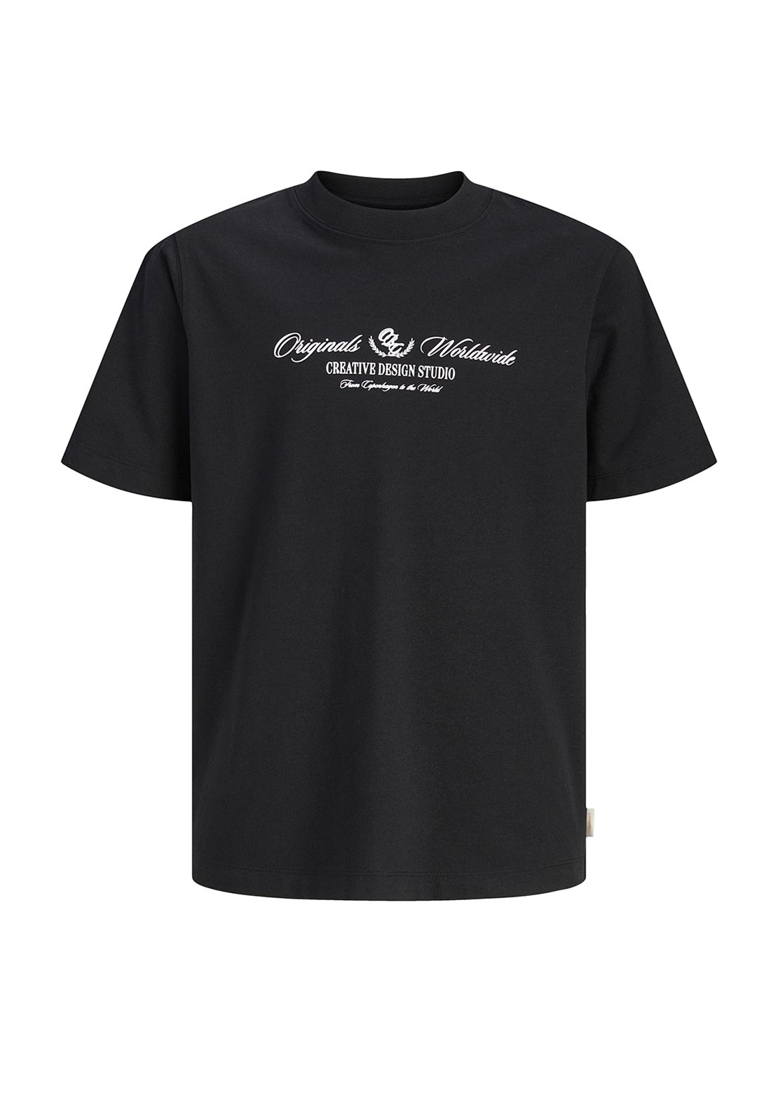 Jack & Jones Boy Toronto Short Sleeve Tee Black