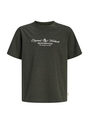 Jack & Jones Boy Toronto Short Sleeve Tee Green