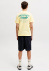 Jack & Jones Boy Norrebro Short Sleeve Tee, Yellow
