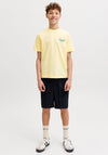 Jack & Jones Boy Norrebro Short Sleeve Tee, Yellow