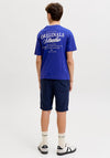 Jack & Jones Boy Norrebro Short Sleeve Tee, Blue