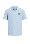 Jack & Jones Boy Alliance Short Sleeve Polo Top, Blue