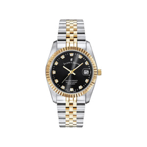 Jacques du Manoir NRO19 Womens Watch, Silver & Gold