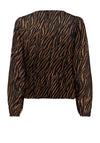 JDY Barbara Zebra Printed Shirt, Black