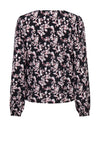 JDY Barbara Abstract Printed Shirt, Black
