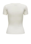 JDY Cirkeline Knit Top, Cloud Dancer