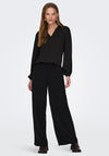 JDY Appa V-Neck Blouse, Black