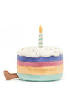 Jellycat Large Amuseable Rainbow Birthday Cake
