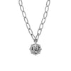 Dyrberg/Kern Jenni Coin Link Chain Necklace, Silver