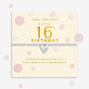 Joma Jewellery 16th Birthday Bracelet, Silver