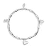 Joma Jewellery 50th Birthday Bracelet, Silver