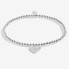 Joma Jewellery 50th Birthday Bracelet, Silver