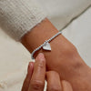 Joma Jewellery Adults Stocking Merry Christmas Bracelet Gift Set, Silver