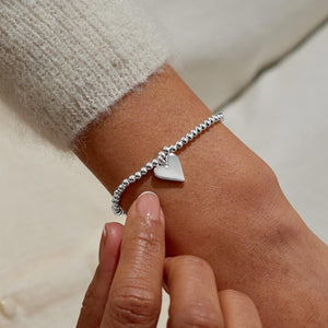 Joma Jewellery Adults Stocking Merry Christmas Bracelet Gift Set, Silver