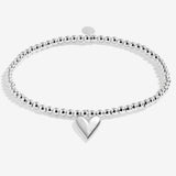 Joma Jewellery Adults Stocking Merry Christmas Bracelet Gift Set, Silver