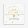 Joma Jewellery Anything is Possible Bracelet, Gold