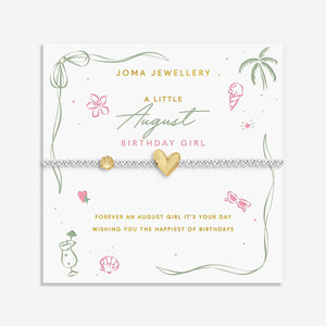 Joma Jewellery August Bracelet, Silver & Gold