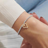 Joma Jewellery Be Bold to Be Beautiful Bracelet, Silver