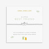 Joma Jewellery Best Friend Irish Bracelet, Silver