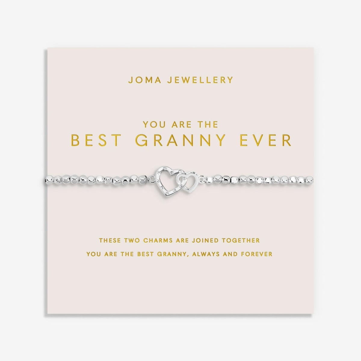 Joma Jewellery Best Granny Ever Bracelet, Silver