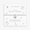 Joma Jewellery Book Lover Bracelet, Silver