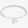 Joma Jewellery Bride To Be Pearl Bracelet, Silver