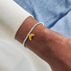 Joma Jewellery Babes Who Brunch Bracelet, Silver