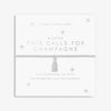 Joma Jewellery This Calls for Champagne Bracelet, Silver