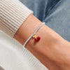 Joma Jewellery Cherry on Top Bracelet, Silver