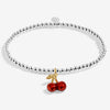 Joma Jewellery Cherry on Top Bracelet, Silver
