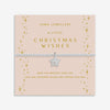 Joma Jewellery Christmas Wishes Bracelet, Silver