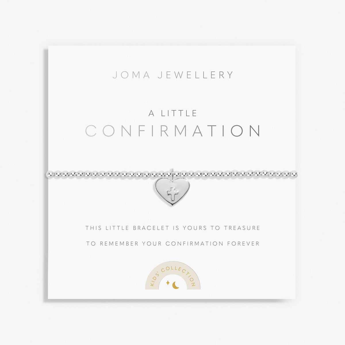 Joma Jewellery Kid’s Confirmation Bracelet, Silver