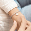 Joma Jewellery Congratulations Bracelet, Silver