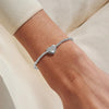 Joma Jewellery Dad Always Remembered Bracelet, Silver