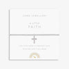 Joma Jewellery Kid’s Faith Bracelet, Silver