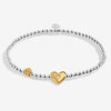 Joma Jewellery February Bracelet, Silver & Gold