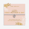 Joma Jewellery Happy First Mother’s Day Bracelet, Silver