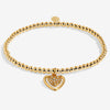 Joma Jewellery First My Mum Forever My Friend Bracelet, Gold