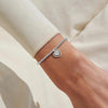 Joma Jewellery First My Mum Forever My Friend Bracelet, Silver