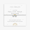 Joma Jewellery Kid’s Follow Your Dreams Bracelet, Silver
