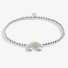 Joma Jewellery Kid’s Follow Your Dreams Bracelet, Silver