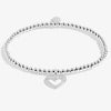 Joma Jewellery Happy Birthday Sister Bracelet, Silver